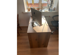 Письменный стол Битти Лофт 116х60х75 дуб вотан / черный матовый фото покупателя 106