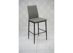 Барный стул Teon gray / chrome из шоурума 1