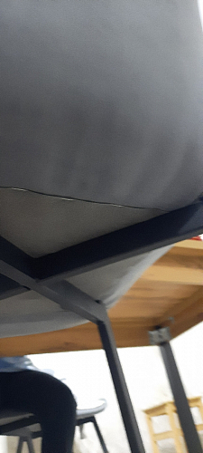 Стул на металлокаркасе Челси бирюзовый / черный фото покупателя 249