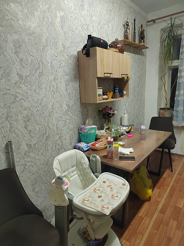 Стол Лота Лофт 140 25 мм черный матовый / бетон фото покупателя 486