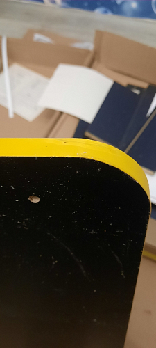 Тумба Ханна черная / красная  - Уцененный экземпляр фото покупателя 37