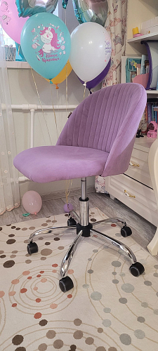 Компьютерное кресло Melody розовое фото покупателя 192