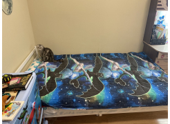 Односпальная кровать Фади 80х200 черная фото покупателя 690