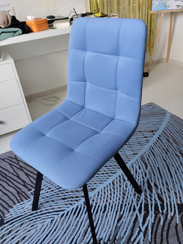 Комплект стульев Чилли 2 шт бежевый / черный фото покупателя 116