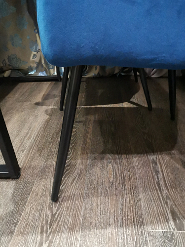 Стул на металлокаркасе Slam dark beige фото покупателя 28