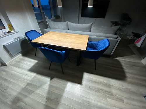 Стул на металлокаркасе Slam dark beige фото покупателя 127