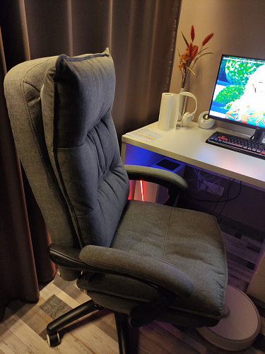 Компьютерное кресло Rapid серое фото покупателя 129