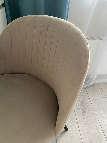 Стул на металлокаркасе Gabi wine red / black фото покупателя 485