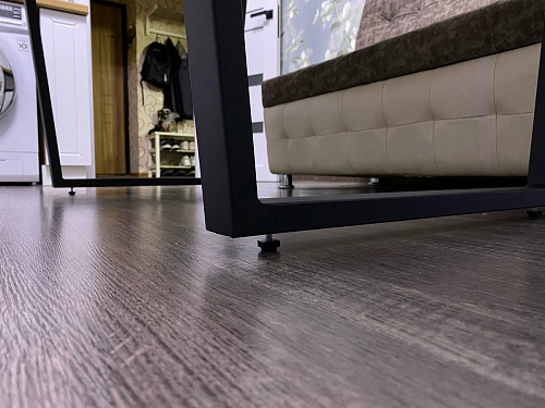 Стол Лота Лофт 140 25 мм черный матовый / бетон фото покупателя 549