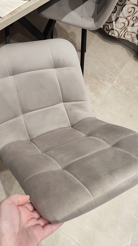 Стул на металлокаркасе Чилли зеленый / черный фото покупателя 1472