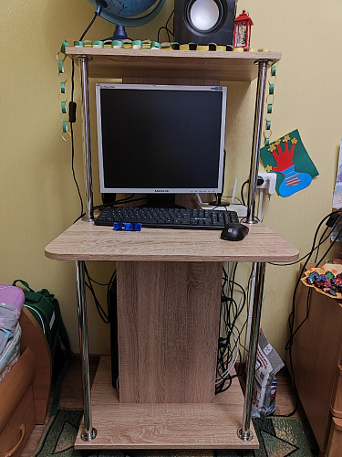 Компьютерный стол КСТ-12 венге фото покупателя 7