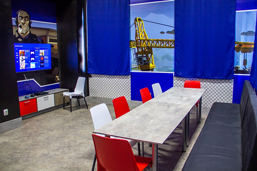 Стул на металлокаркасе Genius/Джениус оранжевый / черный 1 шт фото покупателя 5