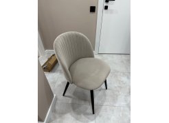 Стул на металлокаркасе Gabi 1 gray / black фото покупателя 53