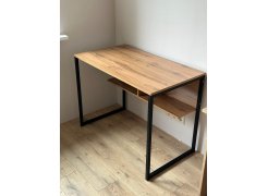 Письменный стол Клер Лофт дуб вотан / черный матовый фото покупателя 27