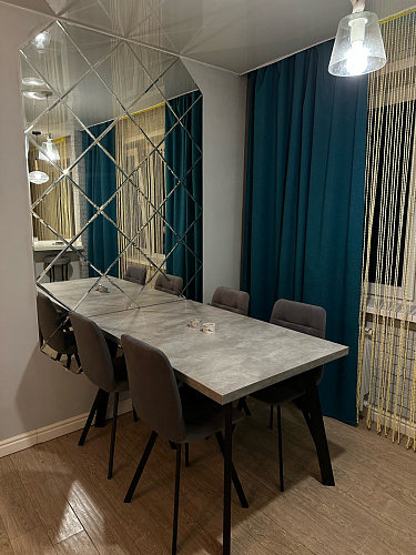 Стул на металлокаркасе Чилли бирюзовый / черный фото покупателя 1246