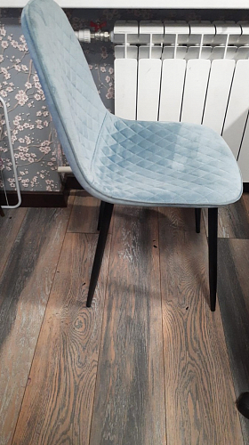 Стул на металлокаркасе Capri dark beige / white фото покупателя 79