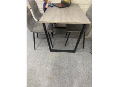 Стол Лота Лофт 120 25 мм сабия / черный матовый фото покупателя 777