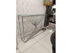 Консольный столик Akur Loft Paris золото / матовое стекло из шоурума 2