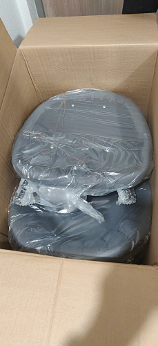 Стул на металлокаркасе Бэнбу velutto 05 / белый фото покупателя 7