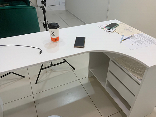 Стол письменный СПм-25 левый венге фото покупателя 6