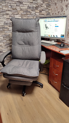 Компьютерное кресло Rapid голубое фото покупателя 175