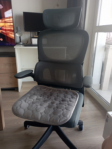 Компьютерное кресло Sprut light gray фото покупателя 42