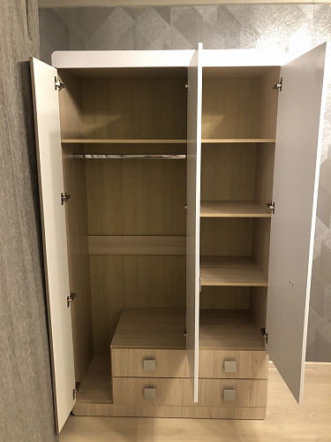 Шкаф Стиль №25 туя светлая / лайм фото покупателя 1