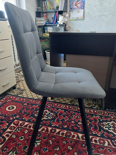 Комплект стульев Чилли 4 шт бежевый / черный фото покупателя 584