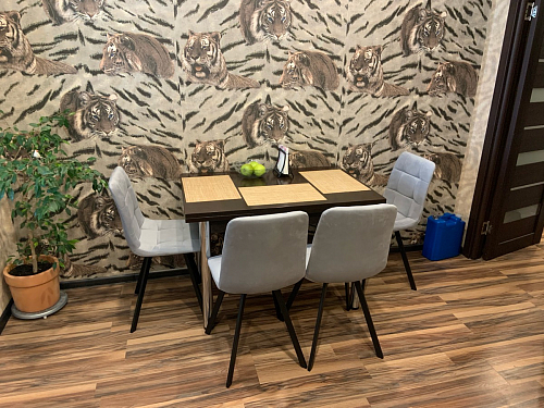 Комплект стульев Чилли 2 шт бежевый / черный фото покупателя 737