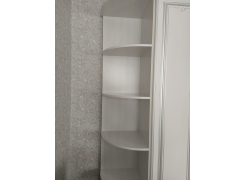 Угловой стелаж Melania 17 рамух белый фото покупателя 1