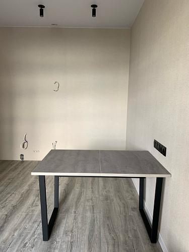 Деревянный стол Лота Лофт 140х80 дуб крафт табачный / черный матовый фото покупателя 615