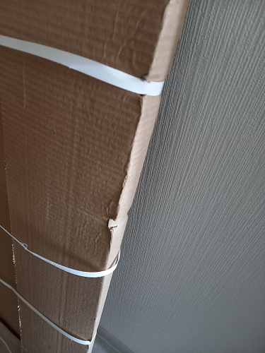 Стол Тринити Лофт 120 32 мм бетон / черный матовый фото покупателя 632