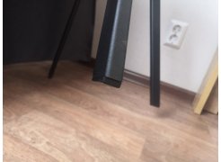 Стул на металлокаркасе Чилли светло-серый / черный фото покупателя 464