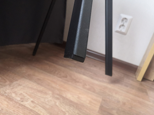 Стул на металлокаркасе Чилли К черный / зеленый фото покупателя 464