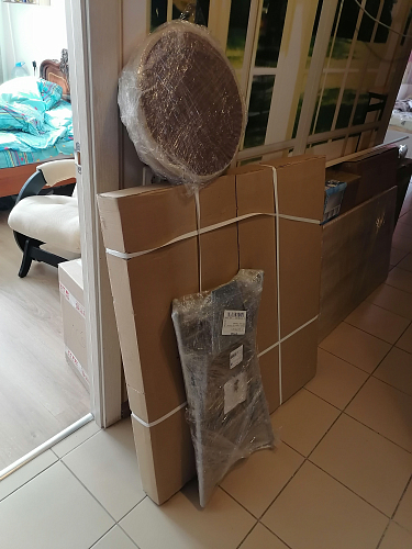 Стол-книжка СП-12 беленый дуб фото покупателя 1