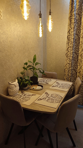 Стул на металлокаркасе Чилли синий / белый фото покупателя 1475