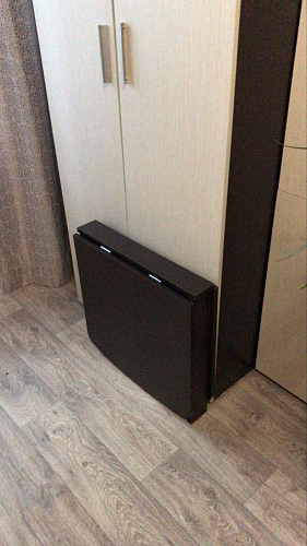 Стол-книжка СтК6 венге / дуб молочный высота 54 см фото покупателя 34