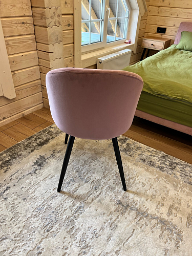 Стул на металлокаркасе Gabi gray / black фото покупателя 182