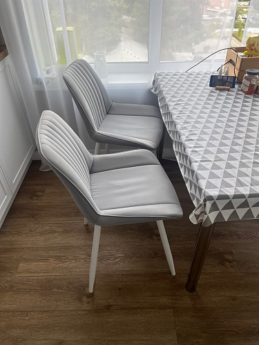 Комплект стульев Седа К 4 шт латте / черный фото покупателя 20