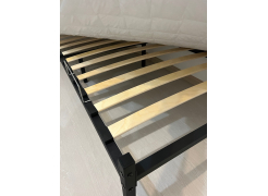 Односпальная кровать Фади 80х200 черная фото покупателя 1419