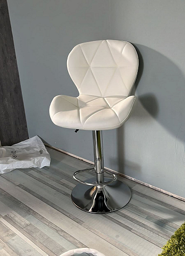 Барный стул Trio light gray / gold фото покупателя 1