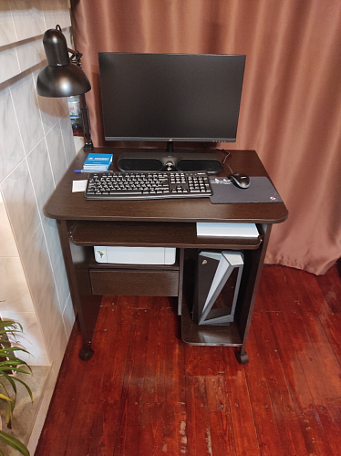 Компьютерный стол КСТ-10.1 Венге  - Уцененный экземпляр фото покупателя 19