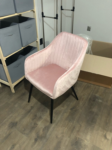 Стул на металлокаркасе Slam синий фото покупателя 76