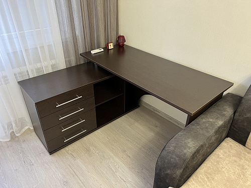 Компьютерный стол КСТ-109Л венге фото покупателя 117