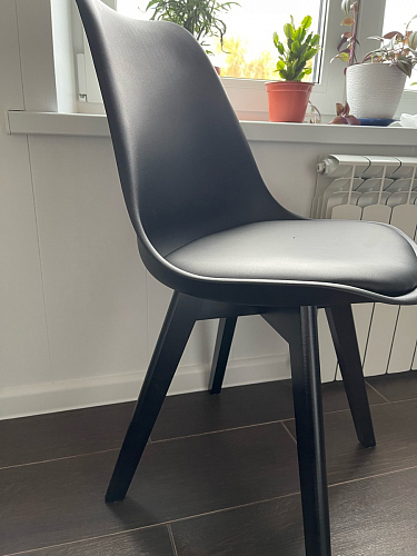 Деревянный стул Bonuss light gray / wood фото покупателя 104