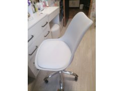 Компьютерное кресло Kolin с подушкой clear / white фото покупателя 277