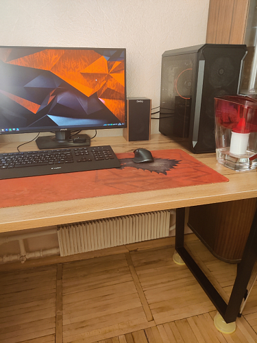 Деревянный стол Лота Лофт 120х75 белый матовый / дуб крафт золотой фото покупателя 843