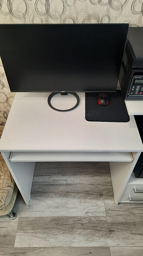 Стол компьютерный Джаз-24 правый венге фото покупателя 67