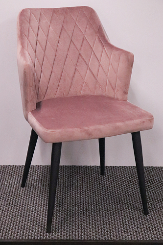 Стул на металлокаркасе Velen light purple из шоурума 1