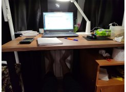 Барная стойка Дилан Лофт 120х40х90 бетон светлый фото покупателя 184